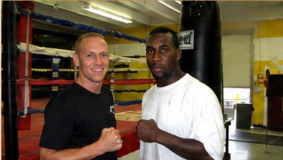 Dave Lewter with Anquan Boldin