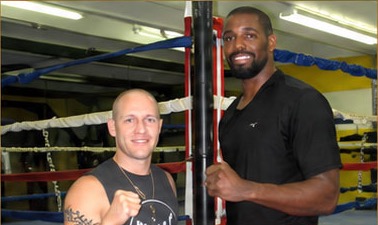 Dave Lewter with Marc Blount